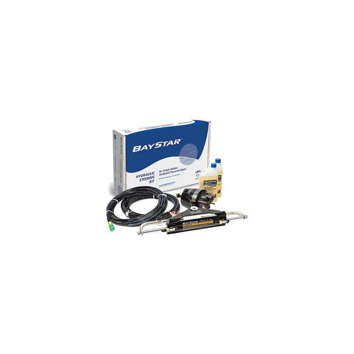 SeaStar HK4200A-3 BayStar Compact Hydraulic Steering System | Complete Kit w/Hoses