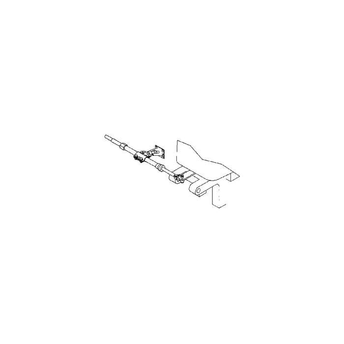 TEL SA27255P - Transom Support Mount, Stainless