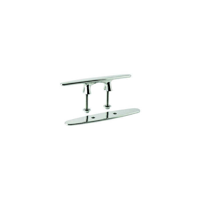 Sea-Dog 041856 Arch Stud Mount Stainless Steel Cleat, 6"