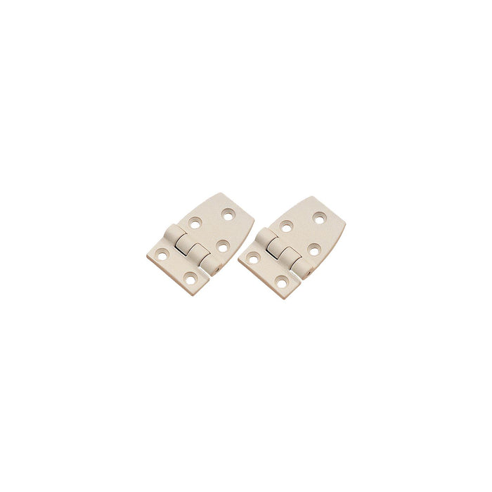 Sea-Dog 2025111 Short Side Door Hinge, White Pr.