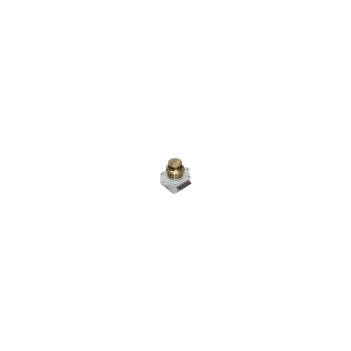 Sea-Dog 2243031 Push Button Rim Latch, Brushed Brass
