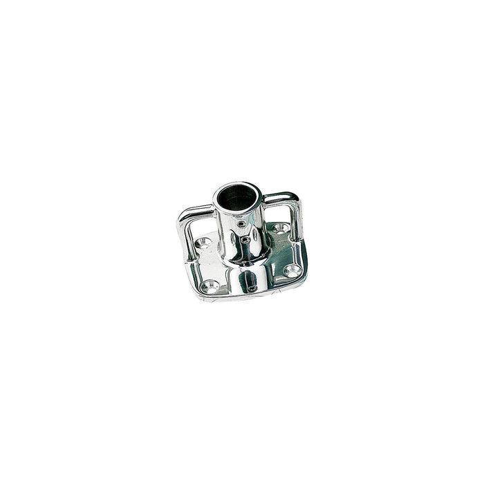 Sea-Dog 270540 Lifeline Fitting, 4° Rect. Base, 1"