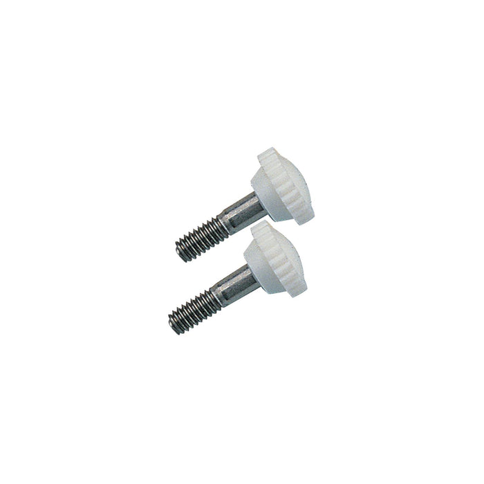 Nylon Head Screw-1/4" -20 X 7/8", White Pr.