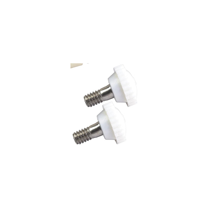 Nylon Head Screw-1/4" -20 X 1/2", White Pr