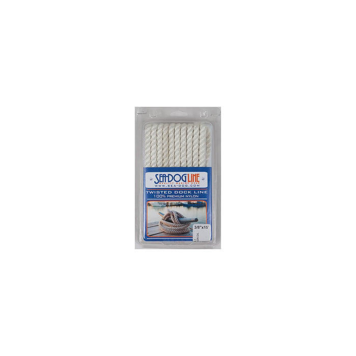 Sea Dog Premium Twisted Three-Strand Nylon Dock Line