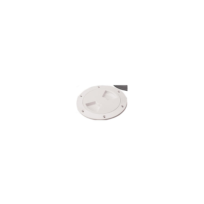 Seadog 3361521 Smooth Finish Quarter-Turn Deck Plate, White