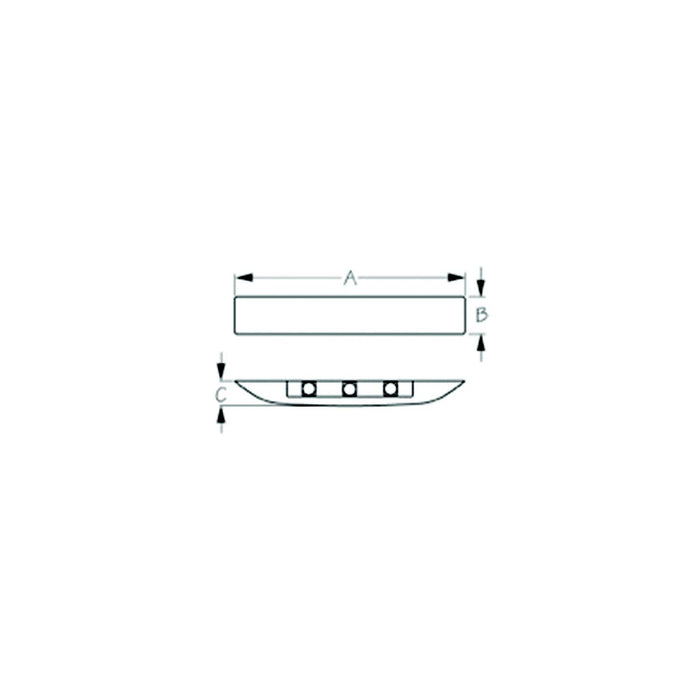 Sea-Dog Deluxe LED Courtesy Light, Down Lighting, Blue