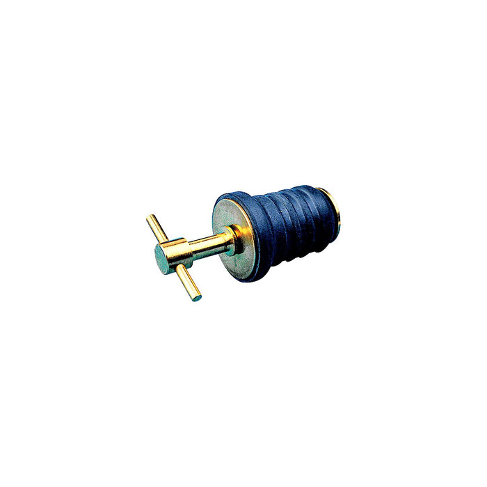 Seadog 5200801 Brass Tee Handle Drain Plug, 1"