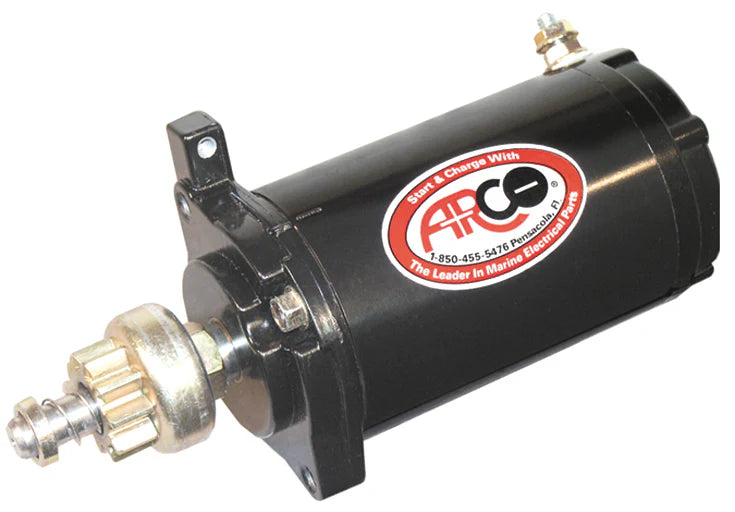 ARCO 5385 Starter for Mercury 35-40HP 2-Cylinder Outboards with 10-Tooth Drive Gear