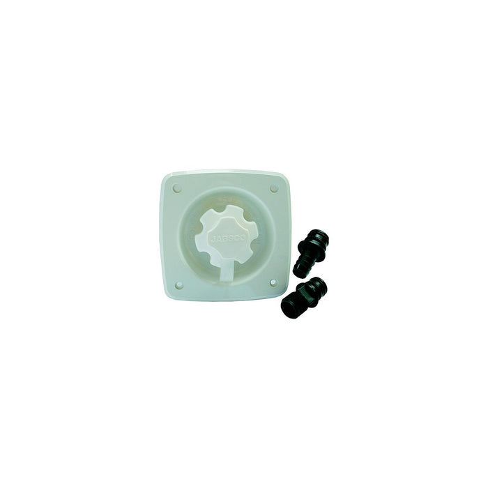 REGULATOR W/MOUNT 45 PSI WHT