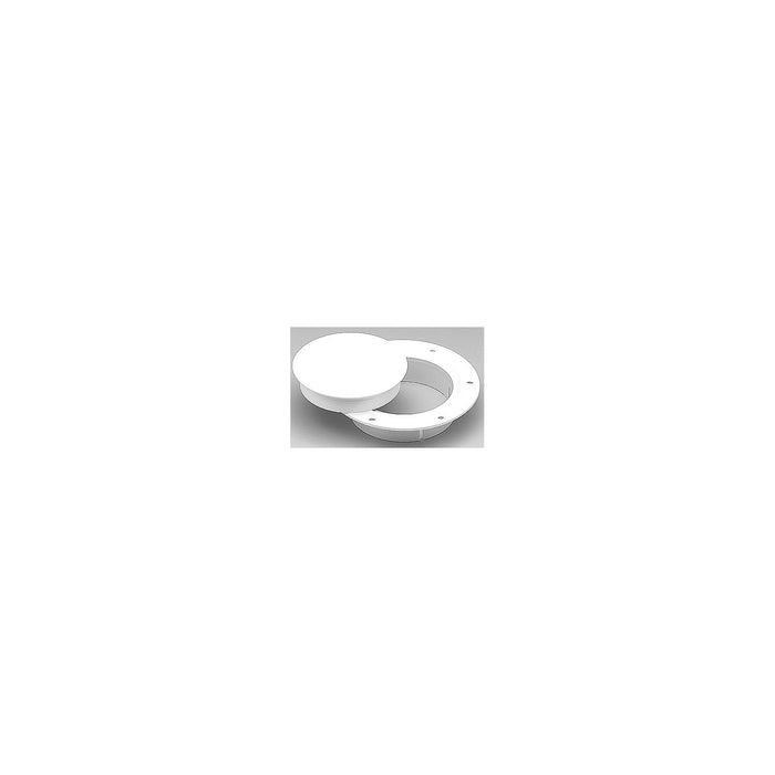 Marinco Snap-In Deck Plate, White