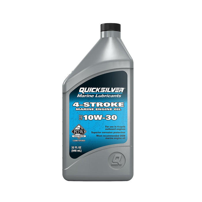 Quicksilver 10W-30 Marine Engine Oil, 1 Qt.