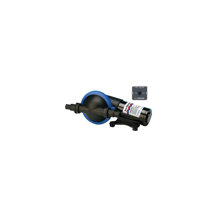 Rule DB412 Dry Bilge Pump 12V – ultra-dry marine bilge pump front view