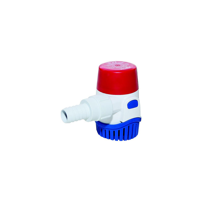 Rule 25DA 500 GPH 12V Submersible Bilge Pump – compact marine pump side view