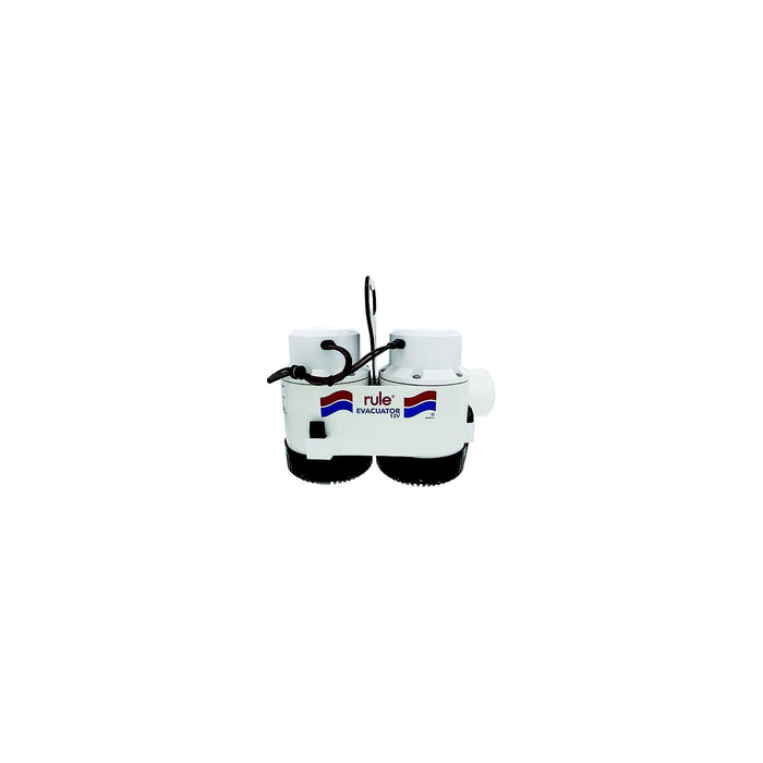 Rule 7700D Evacuator Utility Pump – heavy-duty marine utility pump top view