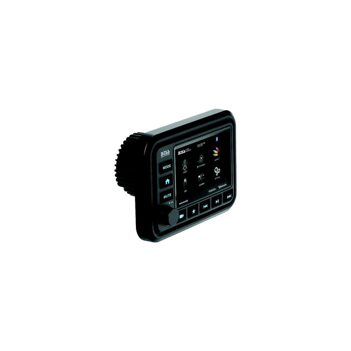 Boss MGV550B marine Bluetooth receiver with 5 inch touchscreen and weatherproof design