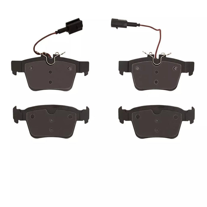 DFC 1551-1989-10 Disc Pads and Brake Shoes - Disc Brake Pad Set, Rear