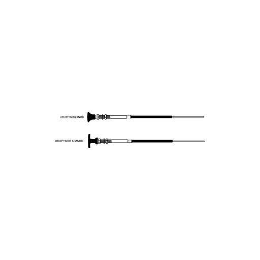 TEL CC34330 - Seastar Solutions 33Lu Control Cablew/Knob/T-Handle