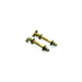 TEL HF5515 - Dometic Hf5515 3" Bulkhead Fitting Kit | Dual Cylinder Installations