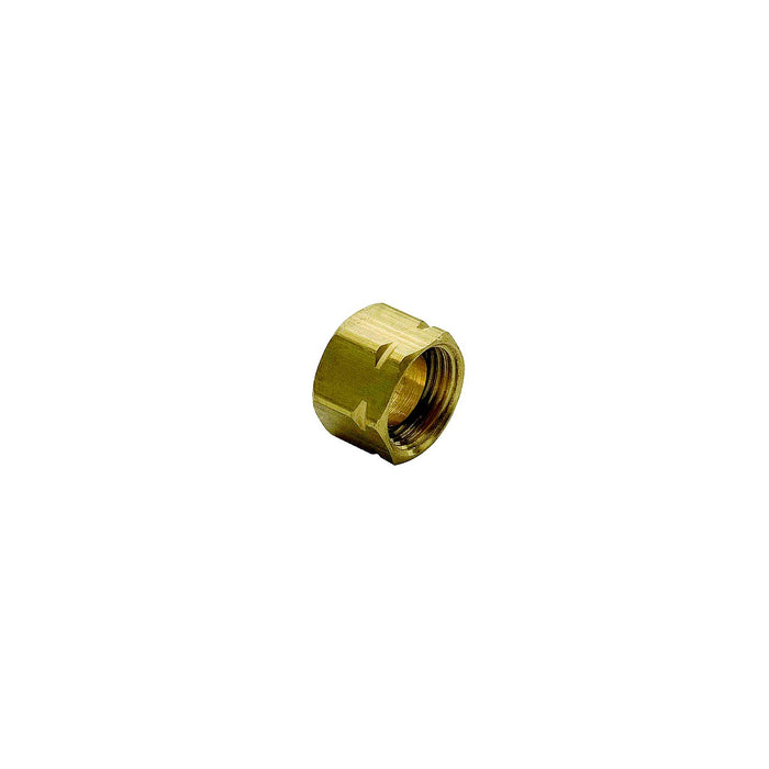 TEL HF5526 - Dometic Hf5526 Hydraulic Fitting Tube Nuts 3/8" | Brass | 3/8" Tube | 6/Kit