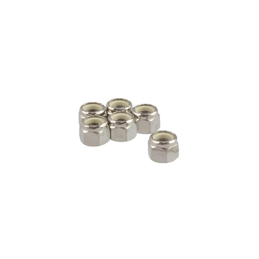 TEL HF6008 - Seastar Hf6008 1/2" Nf Nylon Brass Nuts, 6/Sets