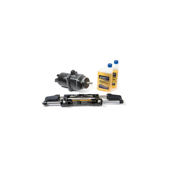 Dometic HK6400TC-3 Classic Tilt Steering Kit w/ 1.7 Helm, Pivot Cylinder & Hydraulic Oil