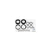 TEL HS5155 - Dometic Hs5155 Hydraulic Seal Kit | Fits Hc5313