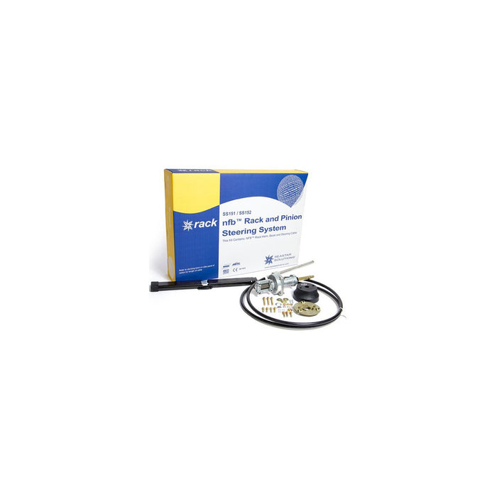 TEL SS15214 - Seastar Solutions No Feedback Rack And Pinion Steering Kit, Dual