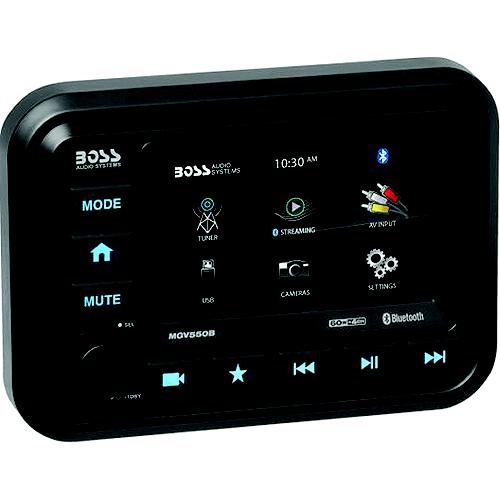 Boss MGV550B Mech-Less 5" Touchscreen Marine Multimedia Receiver with Bluetooth