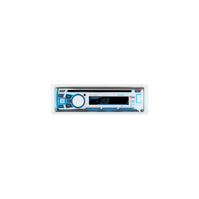 Boss MR762BRGB Marine CD/USB/SD/MP3/WMA Receiver with Bluetooth & RGB Illumination