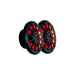 MRGBB55B - BOSS MRGB55B 5-1/4" 2 Way Weatherproof LED Marine Full Range Speakers, Black, 1 pr.