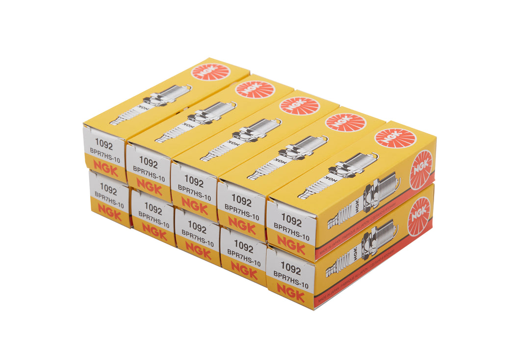 Quicksilver 17719547 NGK BPR7HS Spark Plug, Pack of 10