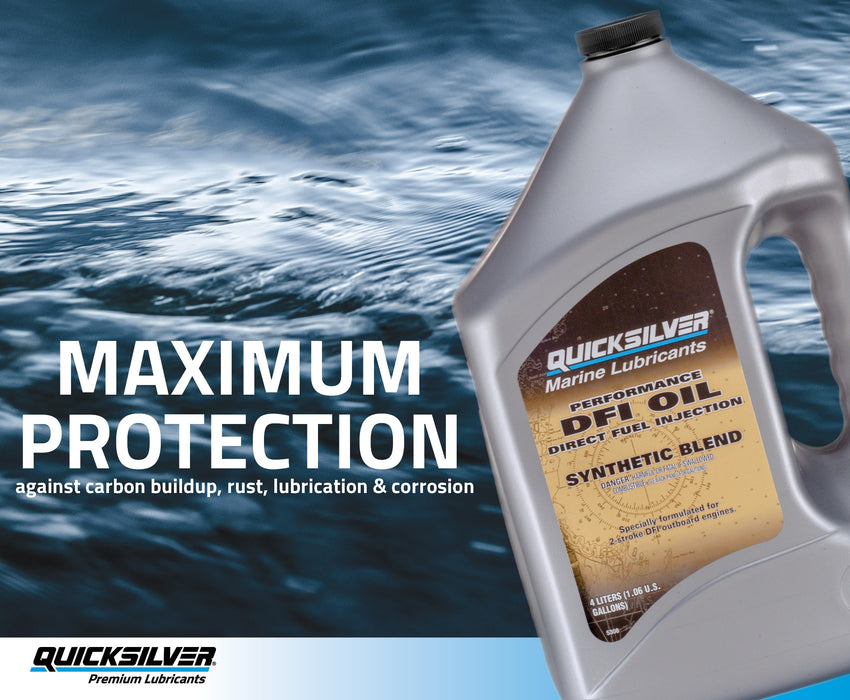 Quicksilver Performance Direct Injection Heavy-Duty Engine Oil, 2.5 Gallon