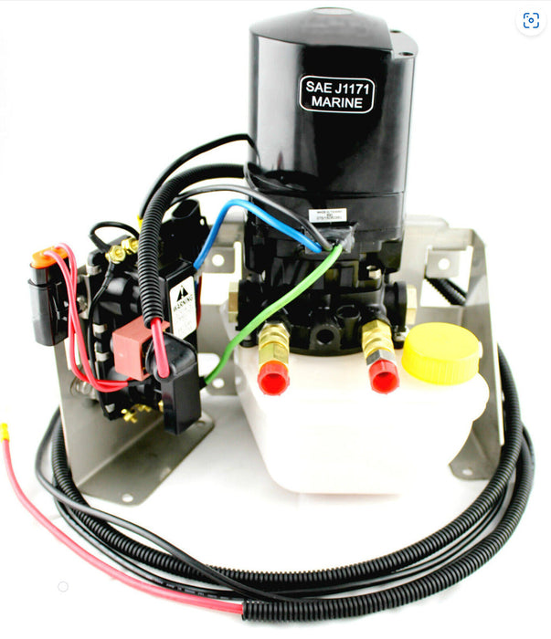 Engineered Marine Products Motor, Power Trim Pump/Res - Stainless Brkt - Marine Replacement Part