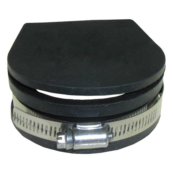 Engineered Marine Products Exhaust Flapper Valve & Clamp - Marine Check Valve