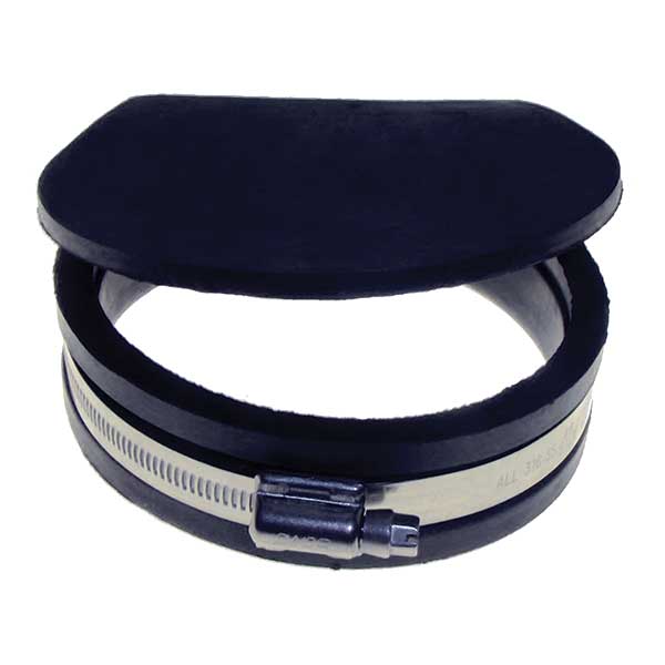 Engineered Marine Products Exhaust Flapper Valve & Clamp - Marine Check Valve