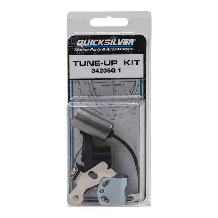 Quicksilver 34235Q1 Ignition Tune Up Kit for Marinized 4 to 6 Cylinder GM Engines with Delco Conventional Ignition Systems