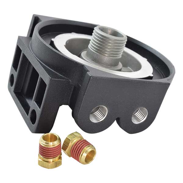 Engineered Marine Products 1/4" Aluminum Filter Head - Marine Replacement Part