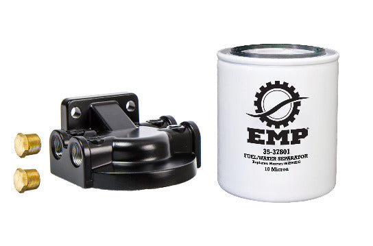 Engineered Marine Products Kit, Fuel Water Separator 3/8" Alum. - Marine Replacement Kit
