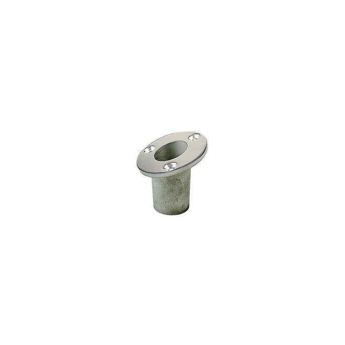 SeaDog 491713 Flush Mount 25 Degree Flag Pole Socket | #12 Fastener | Investment Cast 316 Stainless