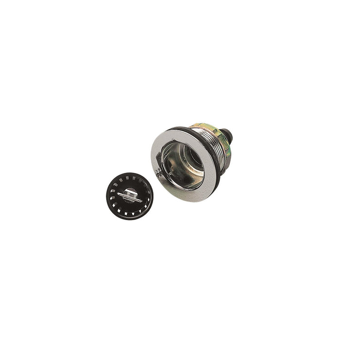 SeaDog 517526 Straight 2" Style Sink Drain with Strainer