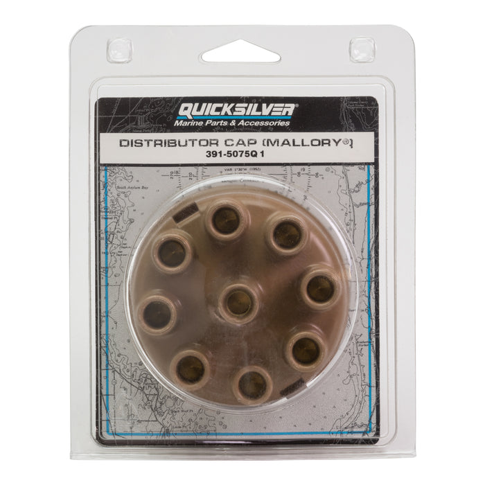 Quicksilver 5075Q1 Distributor Cap for Marinized V8 Engines by Ford with Mallory Conventional Ignition Systems