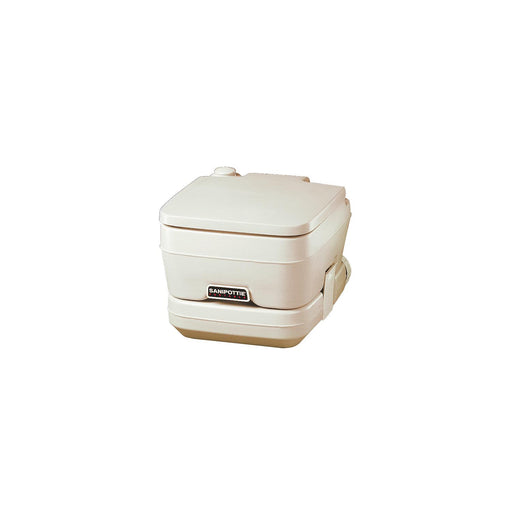 SEL 9108554392 - Dometic 2.5 Gallon Sanipottie 964Msd Portable Toilet With Mounting Brackets And 1.5" Msd Fittings