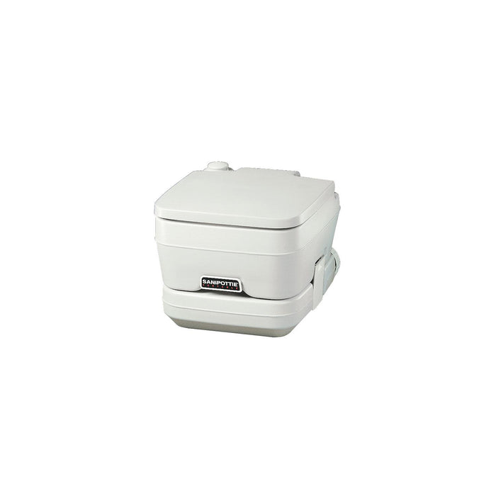 SEL 9108554393 - Dometic 2.5 Gallon Sanipottie 964Msd Portable Toilet With Mounting Brackets And 1.5" Msd Fittings