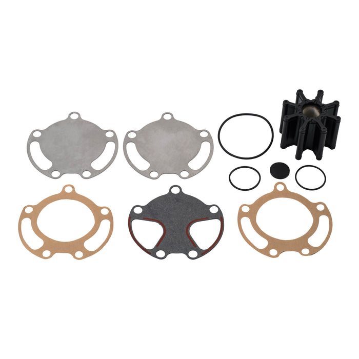 Quicksilver 59362Q08 Sea Water Pump Impeller Replacement Kit for MerCruiser Engines with 2-Piece Pump Body