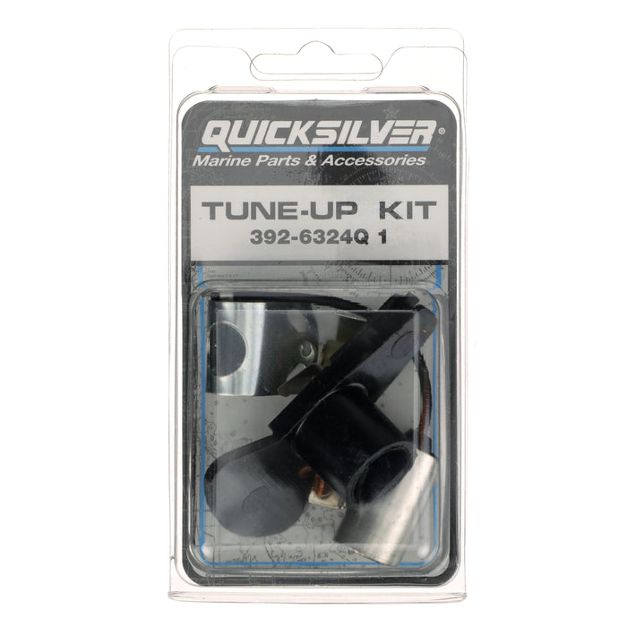 Quicksilver 6324Q1 Ignition Tune Up Kit for MerCruiser Sterndrive and Inboard Engines Made by GM or Ford with Prestolite Conventional Ignition Systems