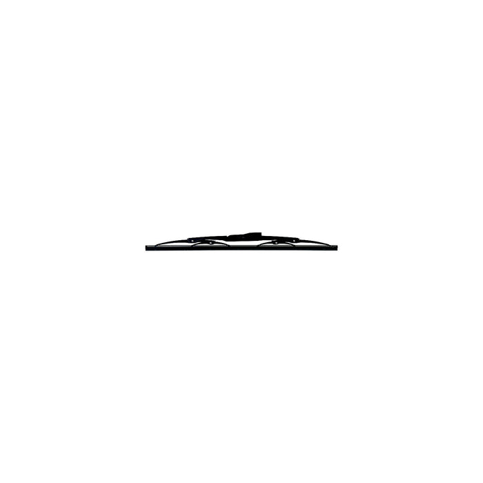 Marinco 34022B Deluxe Stainless Steel Wiper Blades w/Black Finish, 22" - Marine-grade replacement part for boats and horns