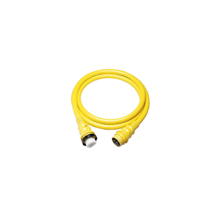 Marinco 50 Amp 125V Standard ShorePower Cordset, Yellow