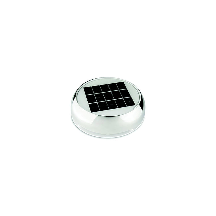 Marinco Day/Night Solar Vent, 3" Stainless Steel