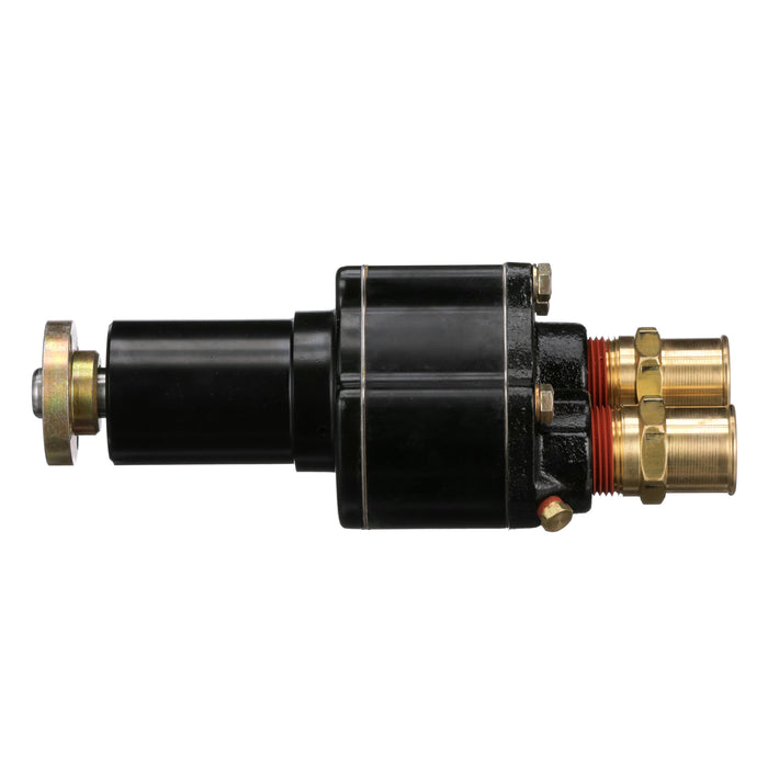 Quicksilver 72774A32 Brass Sea Water Pump Housing for Select Mercury V8 MerCruiser Engines with V-Belt Pulley System